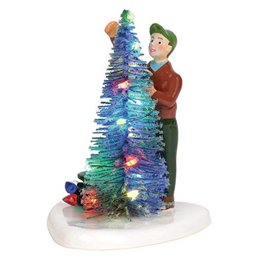 Department 56 Original Snow Village Accessories Making Christmas Brite Lit Figurine 3 74 Inch Multicolor