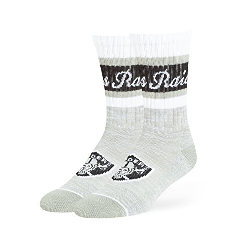 OTS NFL Oakland Raiders Women s Jensen Sport Sock Team Color Medium OTS NFL Oakland Raiders Women s Jensen Sport Sock Team Color Medium