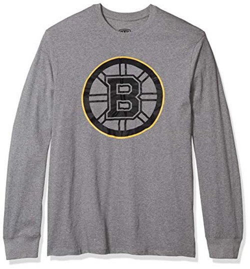 OTS NHL Boston Bruins Men s Rival Long Sleeve Tee Iced Medium OTS NHL Boston Bruins Men s Rival Long Sleeve Tee Iced Medium