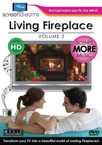 Screen Dreams Living Fireplace Vol  2