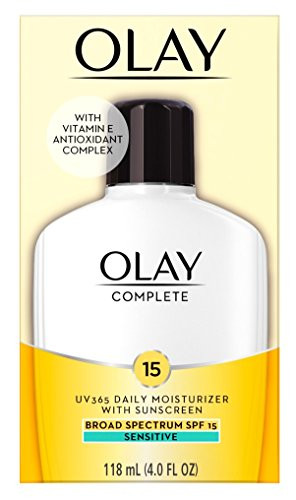 OLAY Complete All Day Moisturizer SPF 15 Sensitive 4 oz Pack of 3