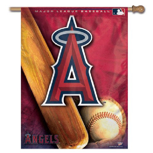 WinCraft Los Angeles Angels of Anaheim Vertical Flag 27x37 Banner
