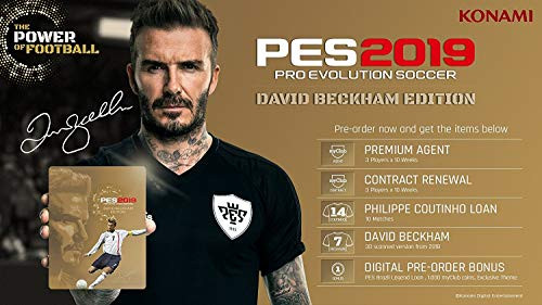 Pro Evolution Soccer 2019  Xbox One David Beckham Edition