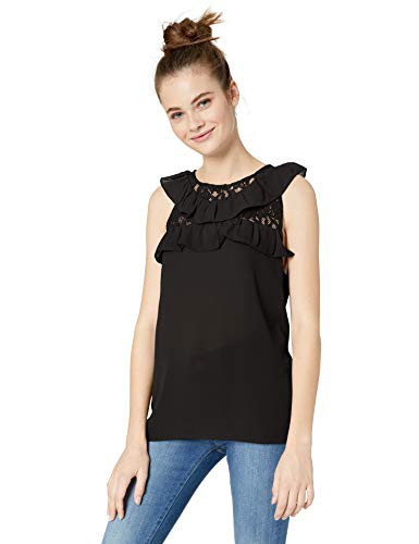 BB Dakota Junior s Pretty CDC Lace top Black Extra Small