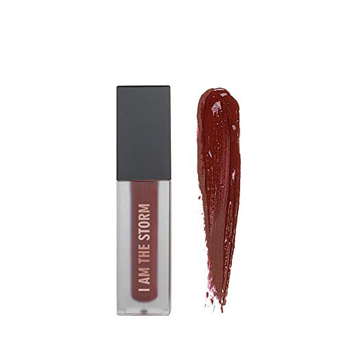 REALHER Matte Liquid Lipstick  I Am The Storm Dark Brown