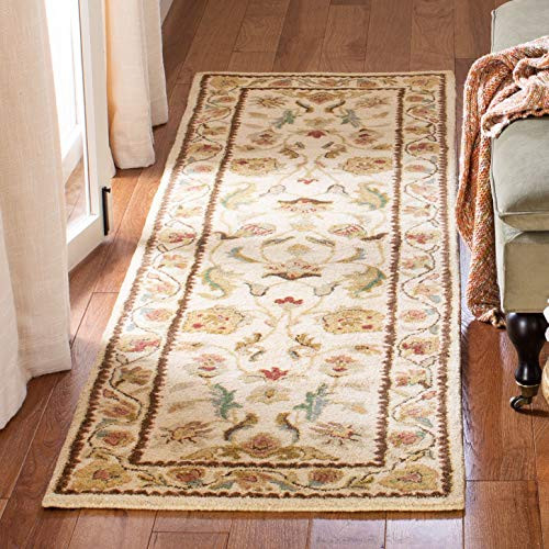 Safavieh Bergama Collection BRG161B Handmade Ivory Premium Wool Area Rug 2  x 3