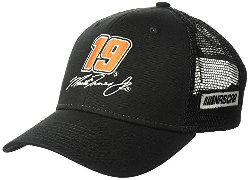Ouray Sportswear NASCAR Soft Mesh Sideline Cap Martin Truex Jr Black/Black Adjustable