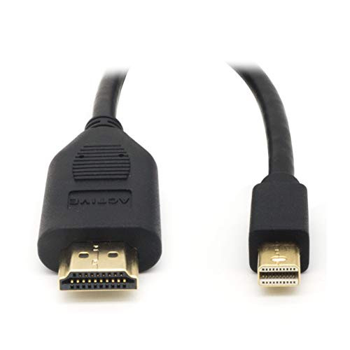 Active Mini DisplayPort to HDMI 2.0 Adapter Cable 6 Feet, Bocohm mDP to HDMI Active Cable Supporting Eyefinity Technology & 4K 60Hz@Resolution