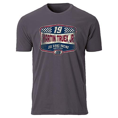 Ouray Sportswear NASCAR Men s Sueded S/S T Martin Truex Jr Heavy Metal/Vintage Small Ouray Sportswear NASCAR Men s Sueded S/S T Martin Truex Jr Heavy Metal/Vintage Small