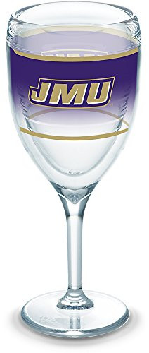 Tervis 1292207 James Madison Dukes Original Insulated Tumbler with Wrap 9oz Wine Glass Clear