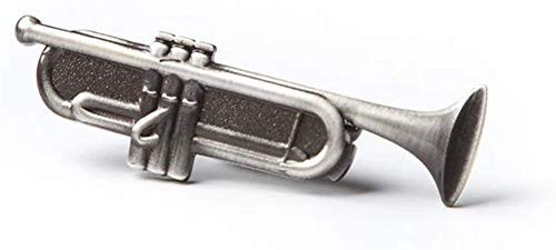 ISHOKUYA Trumpet Unique Tie Clasps  Tacks Tie Clip Bar Tie Pin Made in Japan