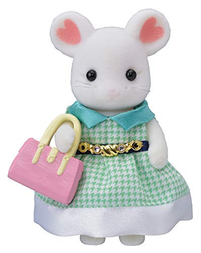 Calico Critters Town Girl Series  Stephanie Marshmallow Mouse