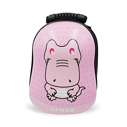 Toddler Backpack, 3D Animal School Shoulder bag for Kids 13'' Pink Crocodile