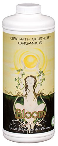 Growth Science Organics - Bloom (2-3-3) : Base Nutrient (Quart)