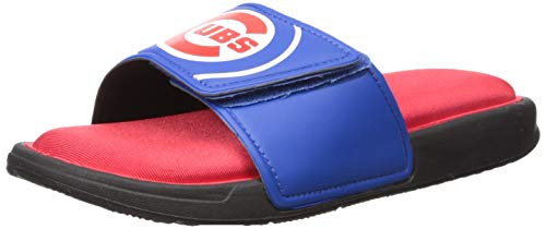 MLB Chicago Cubs Mens SMU Big Logo Foam SLIDESMU Big Logo Foam Slide Team Color S