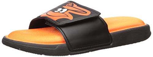 MLB Baltimore Orioles Mens SMU Big Logo Foam SLIDESMU Big Logo Foam Slide Team Color L