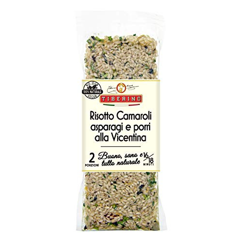 Tiberino s Real Italian Meals  Risotto  Venezia  with Asapragus  Leek