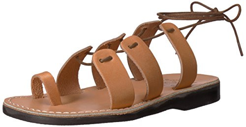 Jerusalem Sandals Women s Deborah Slide Sandal tan 40 Medium EU 99 5 US