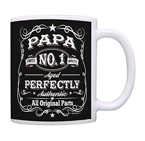 Papa Birthday Mug Authentic Original Parts Birthday Coffee Cup Papa Bday Coffee Mug Tea Cup Black Papa Birthday Mug Authentic Original Parts Birthday Coffee Cup Papa Bday Coffee Mug Tea Cup Black
