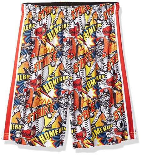 Flow Society Boys  Big Baseball Shorts Multi Small