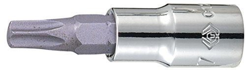 KT Pro Tools C2211U08 1/4  Drive Tamper Resistant Torx Bit Socket
