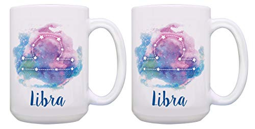 Libra Mug Set Libra Constellation Mug Star Sign Mug 2 Pack Gift 15oz Coffee Mugs Tea Cups Nebula Libra Mug Set Libra Constellation Mug Star Sign Mug 2 Pack Gift 15oz Coffee Mugs Tea Cups Nebula