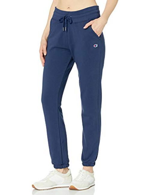 Champion Women s Campus French Terry Sweatpant Athletic Navy Small