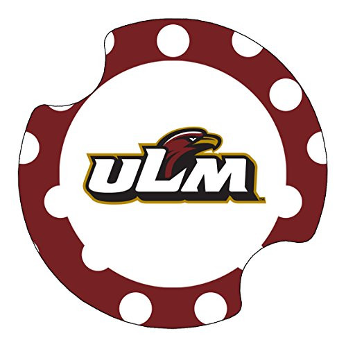 Thirstystone University of Louisiana Monroe Dots Car Cup Holder Coaster 2Pack