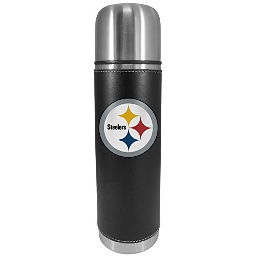 NFL Siskiyou Sports Fan Shop Pittsburgh Steelers Graphics Thermos 26 ounce Black NFL Siskiyou Sports Fan Shop Pittsburgh Steelers Graphics Thermos 26 ounce Black