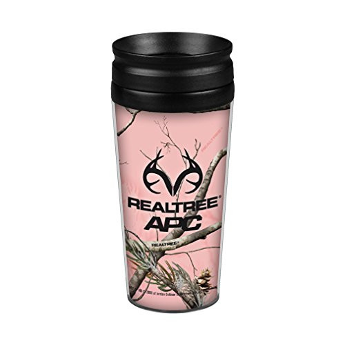 Boelter Brands RealTree Pink Full Wrap Tumbler, 14-ounce