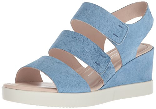 ECCO Women s Shape Wedge Plateau Sandal Indigo 40 M EU 99 5 US