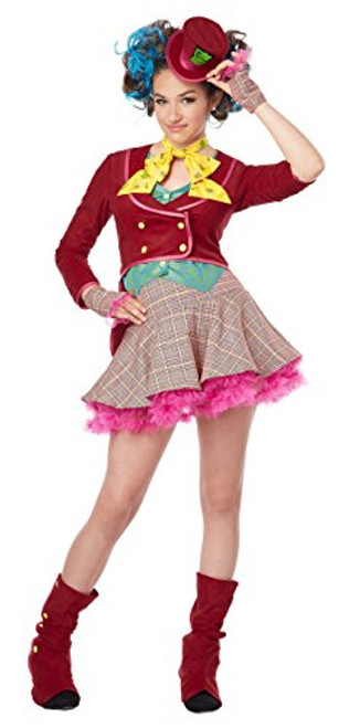 California Costumes Mad As a Hatter Tween Costume Large