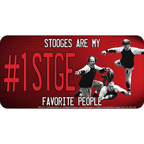 Signs 4 Fun S4L3C 3 1 Stooge License Plate