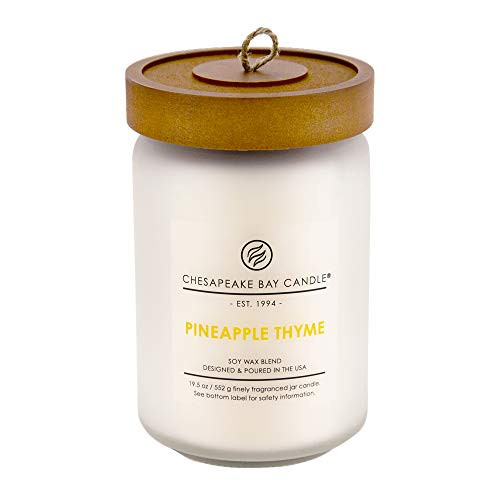 Chesapeake Bay Candle Scented Candle, Pineapple Thyme Large