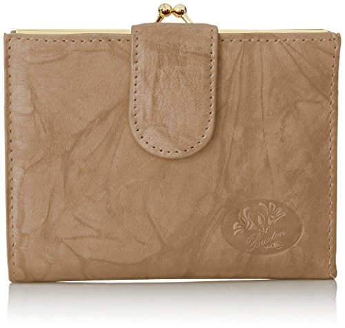 Buxton Heiress Double Cardex Wallet Taupe One Size