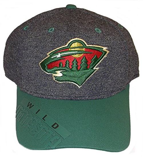 Reebok Minnesota Wild Playoff Structured Flex Hat M670Z XL/XXL Reebok Minnesota Wild Playoff Structured Flex Hat M670Z XL/XXL