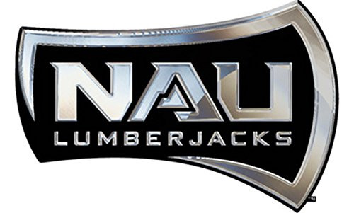 Stockdale Northern Arizona Lumberjacks SD76950 Premium Raised Metal Chrome Auto Emblem University of