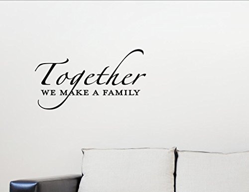 Vinyl Quote Me Together we Make a Family Vinyl Wall Saying Quote Words Decal Vinyl Quote Me Together we Make a Family Vinyl Wall Saying Quote Words Decal