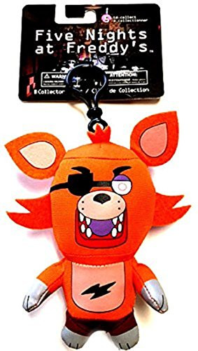 FIVE NIGHTS AT FREDDY S COLLECTOR CLIPS 6  PLUSH SINGLE FREDDY FAZBEAR