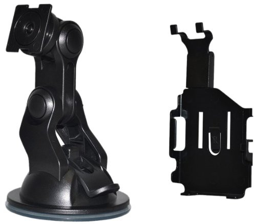 Amzer AMZ95705 Suction Cup Mount for Windshield Dash/Console for Sony Xperia Z L36i  Retail Packaging  Black
