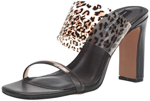 STEVEN by Steve Madden Women s Jule Heeled Sandal Leopard 8 5 M US