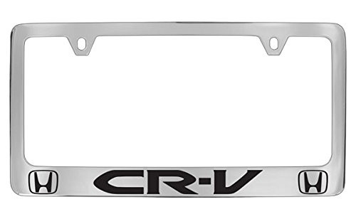 Honda CRV Chrome Plated Metal License Plate Frame Holder