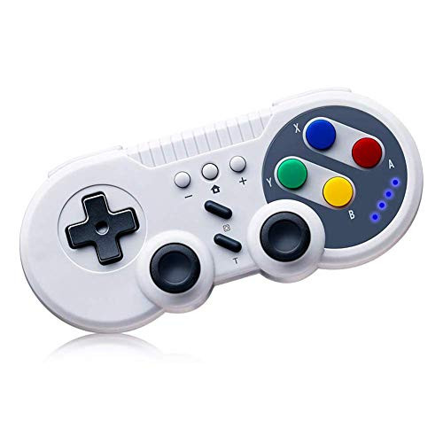 Controller for Nintendo Switch Pro Wireless Game Controller for Switch USB Classic Nostalgic Pro Controller Joystick for Windows PC Gray