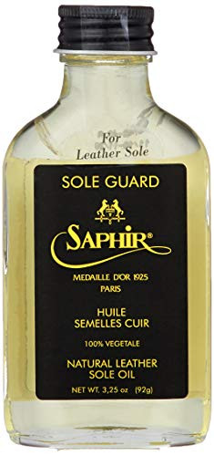 Saphir Medaille d Or Sole Guard  Conditioner  Protector Oil for Leather Shoes