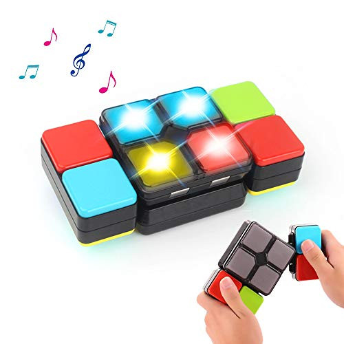 Toys for 5-12 Year Old Boys Girls Joyfun Rubiks Magic Cube Electronic Music Cube Kids Puzzle Game Novelty Toys for Teens Children Gifts Decompression Toys for Adults JF-MF