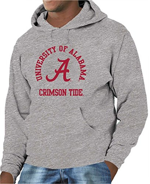 Campus Colors Alabama Crimson Tide Adult NCAA Team Spirit Hooded Sweatshirt Gray Large Campus Colors Alabama Crimson Tide Adult NCAA Team Spirit Hooded Sweatshirt Gray Large