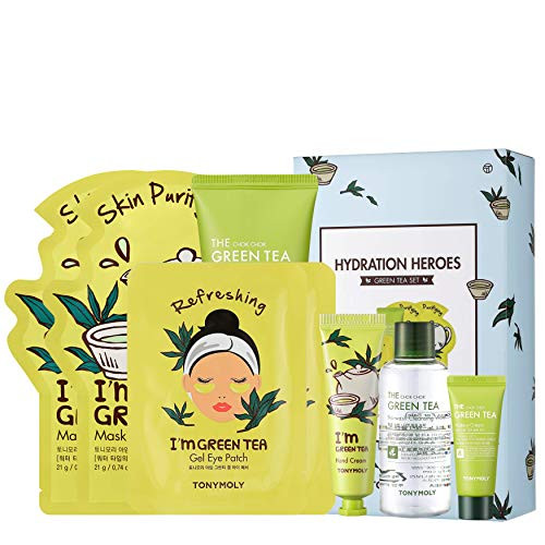 TONYMOLY Hydration Heros Green Tea Skincare Set