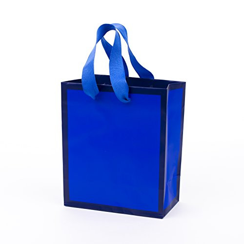 Hallmark 6 Small Gift Bag Navy Blue for Birthdays Fathers Day Graduations Baby Showers or Any Occasion Hallmark 6 Small Gift Bag Navy Blue for Birthdays Fathers Day Graduations Baby Showers or Any Occasion