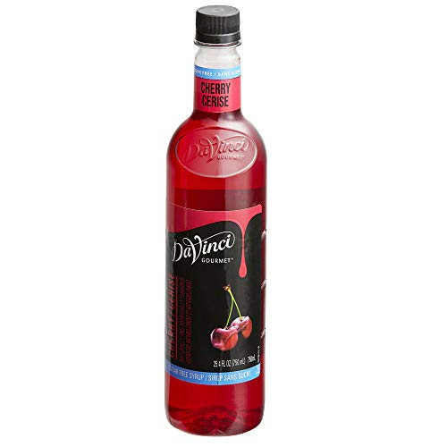 DaVinci Gourmet Sugar Free Cherry Syrup 750 mL Plastic Bottle DaVinci Gourmet Sugar Free Cherry Syrup 750 mL Plastic Bottle