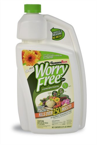 Worry Free Brand Insecticide and Miticide Concentrate 1-Quart